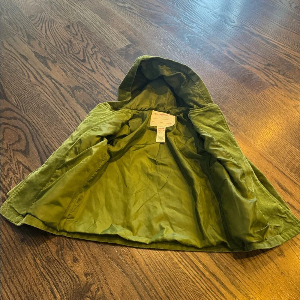 Gymboree Olive Kids Hooded Coat